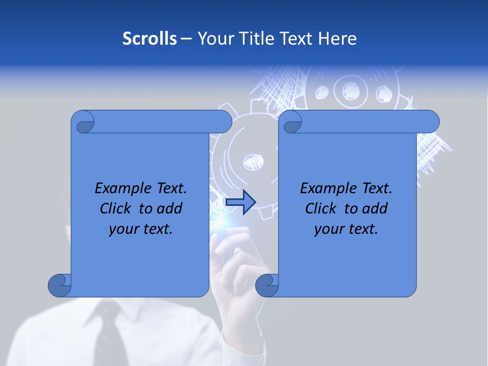 Office Color Idea PowerPoint Template