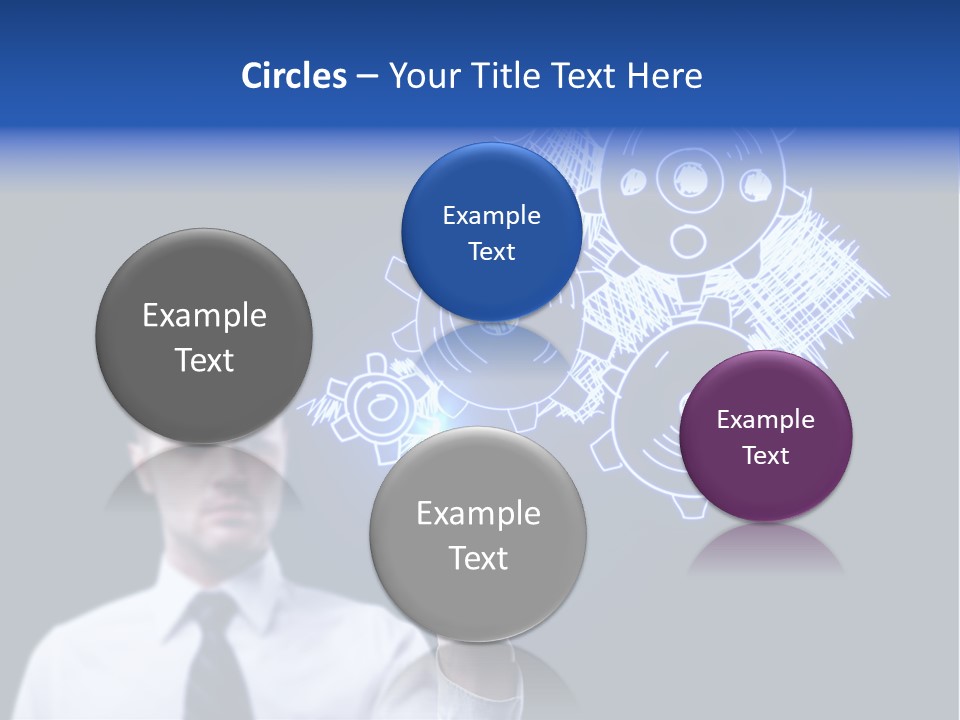 Office Color Idea PowerPoint Template