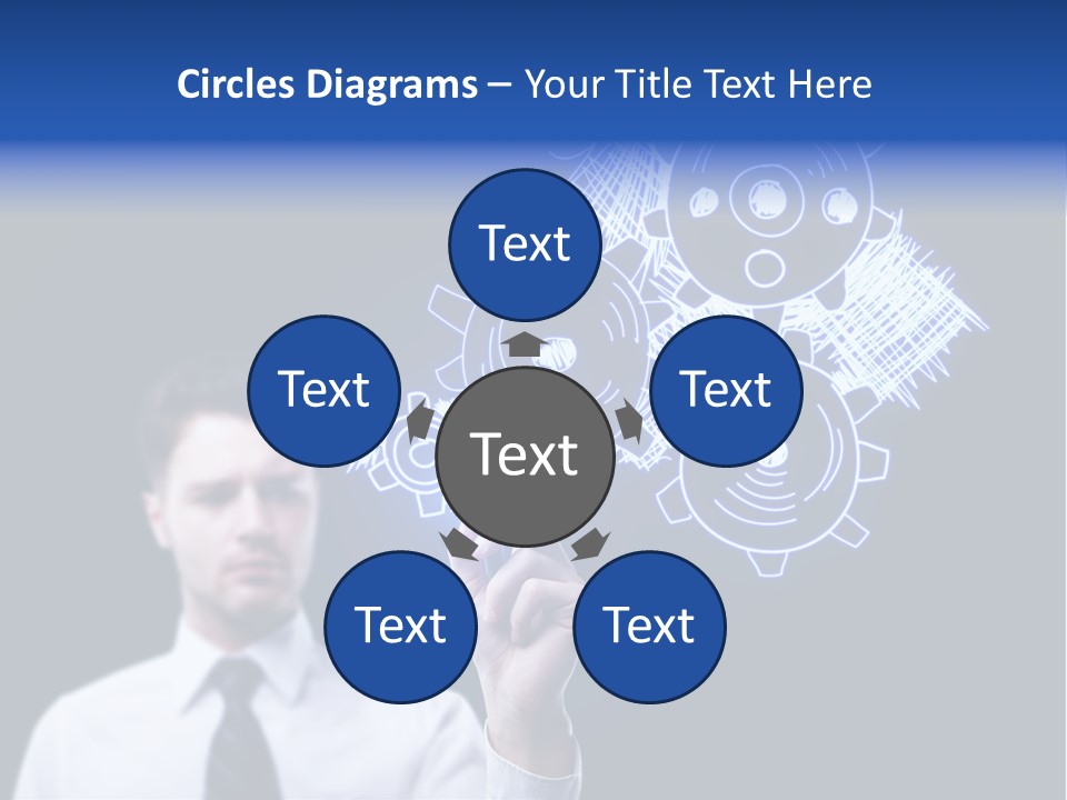 Office Color Idea PowerPoint Template