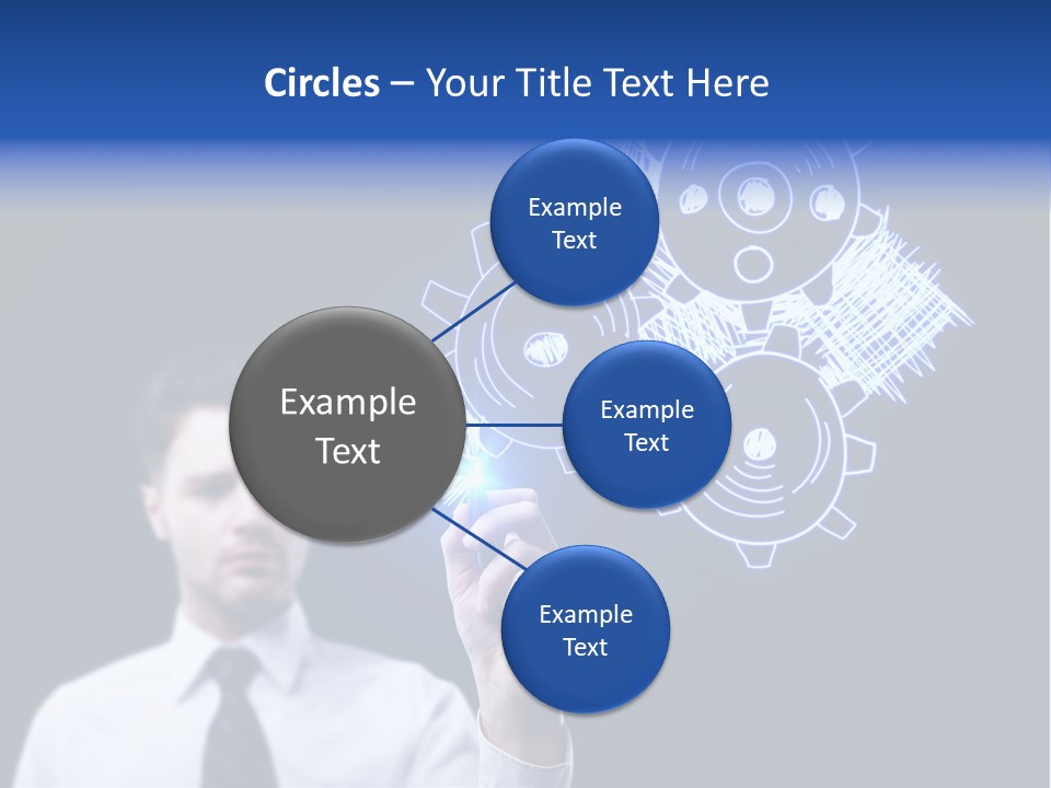 Office Color Idea PowerPoint Template