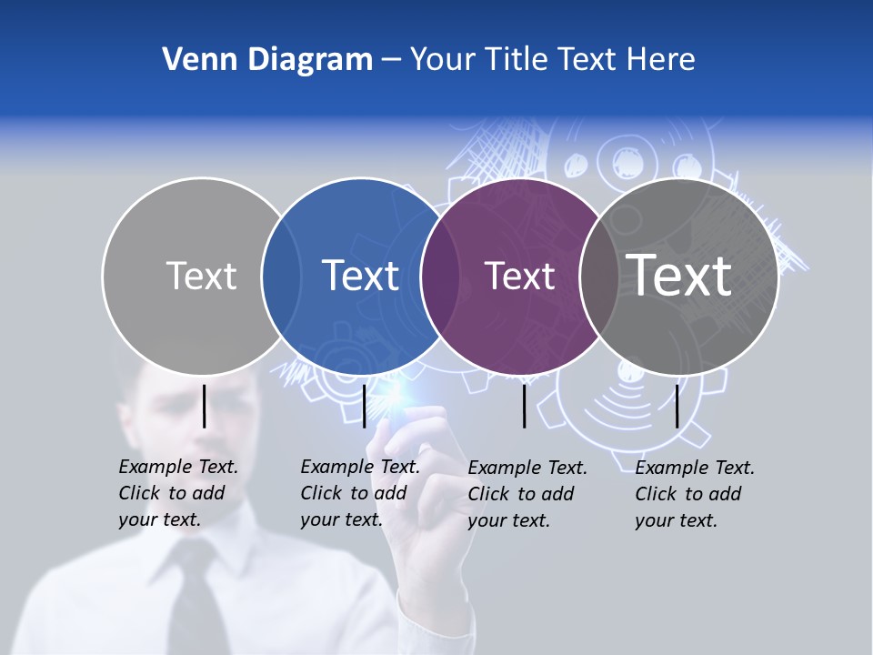 Office Color Idea PowerPoint Template