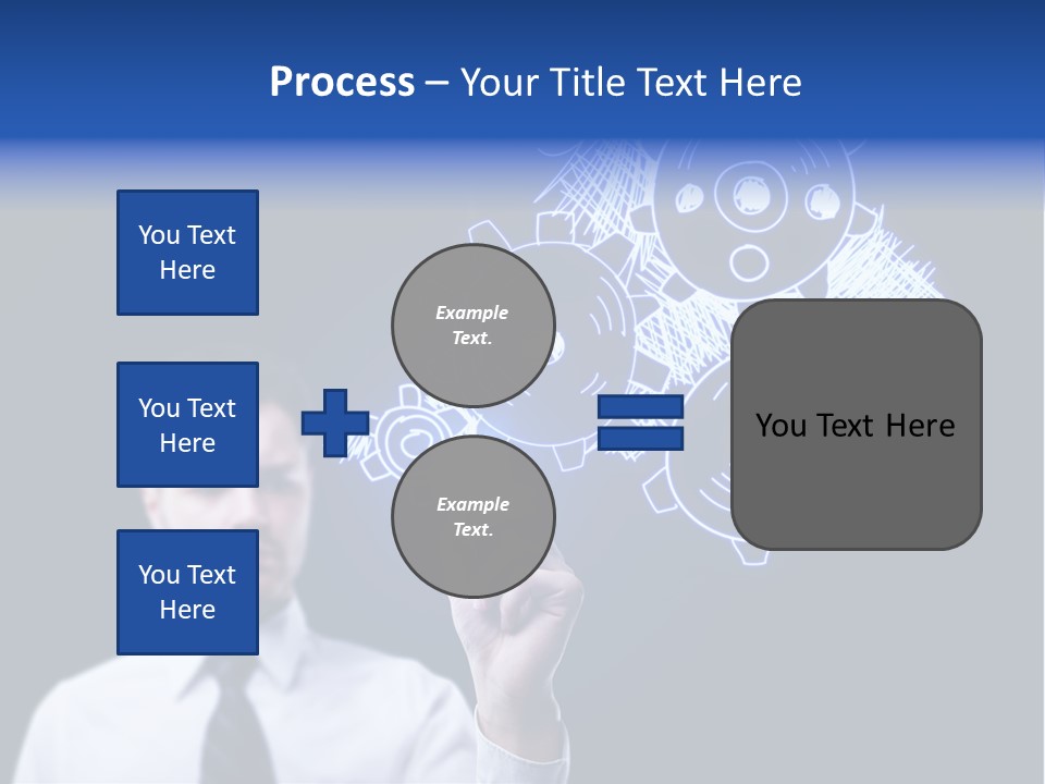 Office Color Idea PowerPoint Template