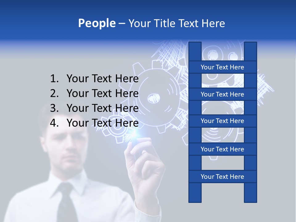 Office Color Idea PowerPoint Template