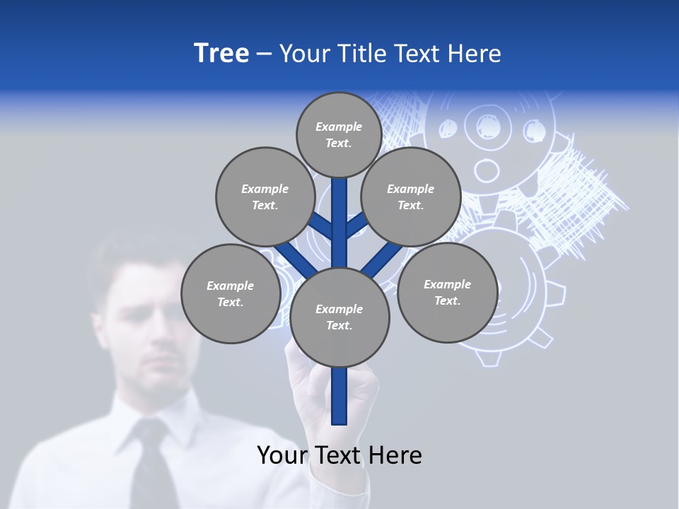 Office Color Idea PowerPoint Template