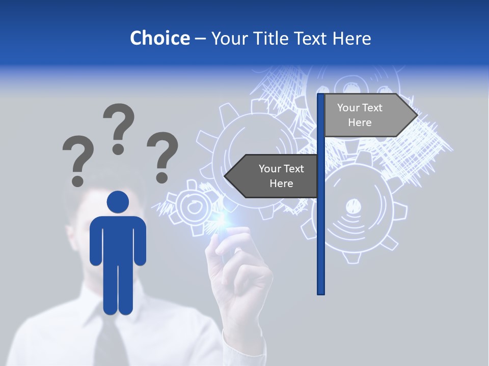 Office Color Idea PowerPoint Template