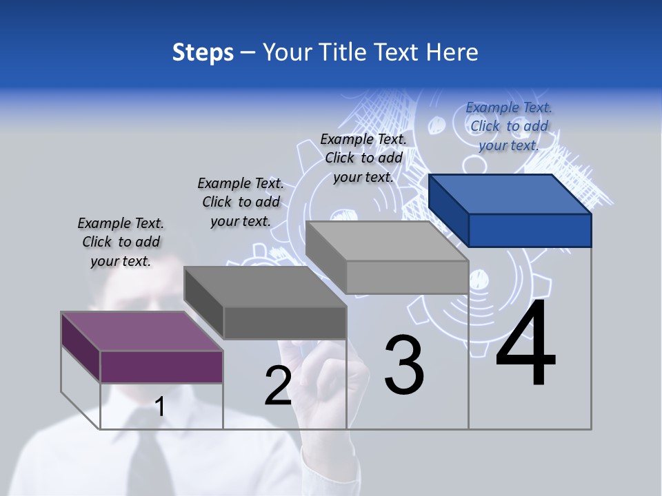 Office Color Idea PowerPoint Template