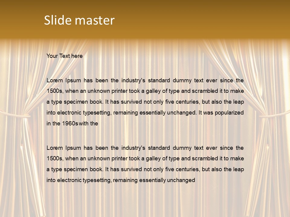 Classic Decor Elegance PowerPoint Template