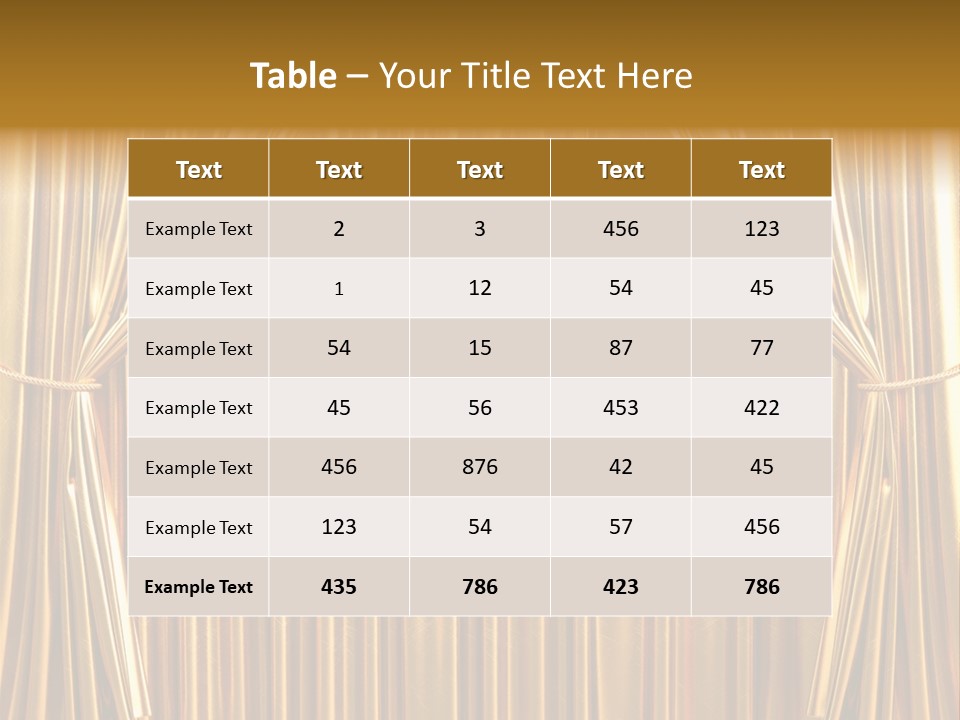 Classic Decor Elegance PowerPoint Template