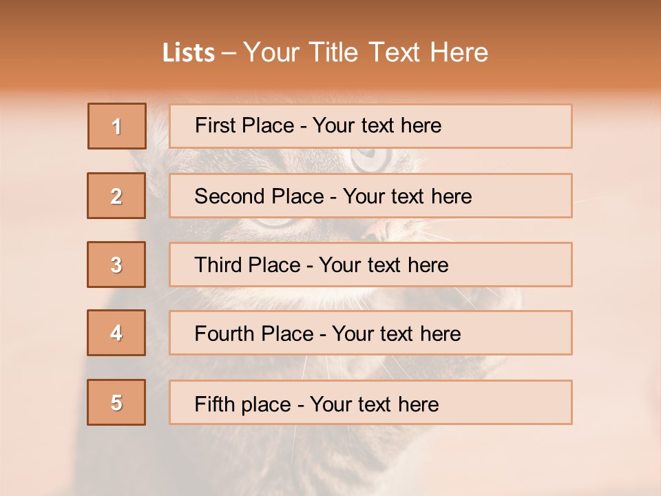 Eyes European Hat PowerPoint Template