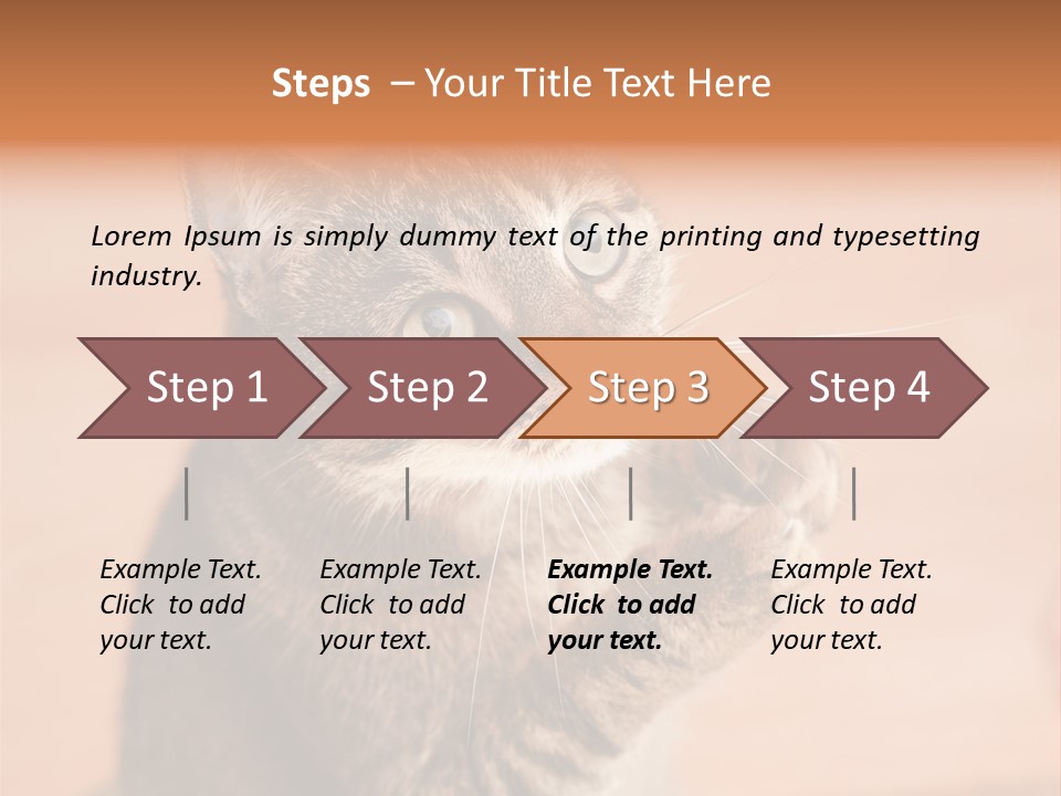 Eyes European Hat PowerPoint Template