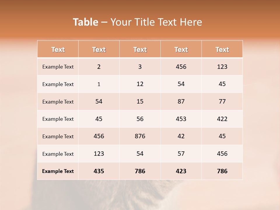 Eyes European Hat PowerPoint Template