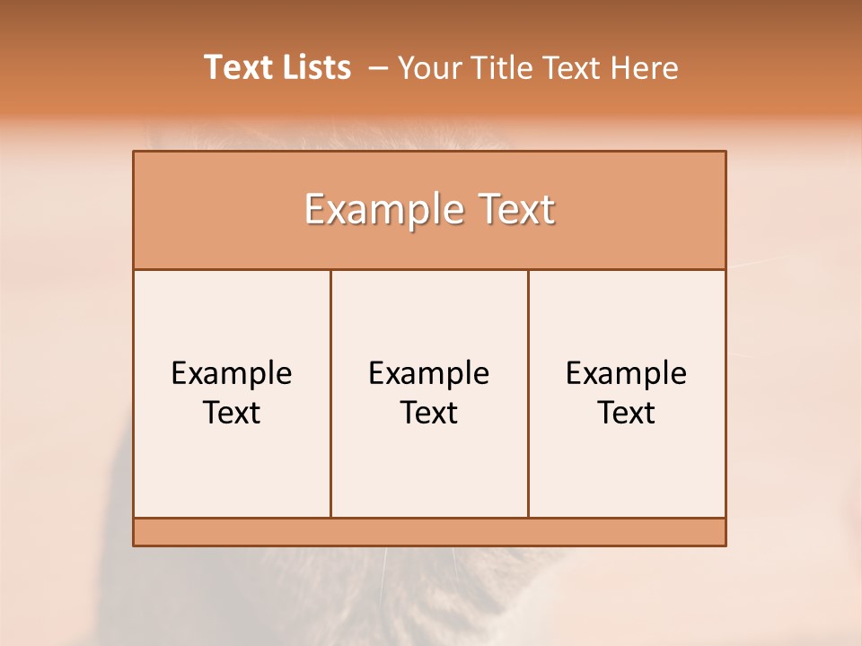 Eyes European Hat PowerPoint Template