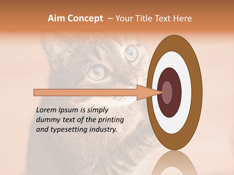 Eyes European Hat PowerPoint Template