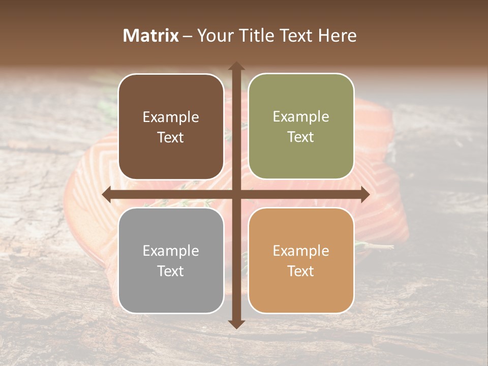 Closeup Fresh Texture PowerPoint Template