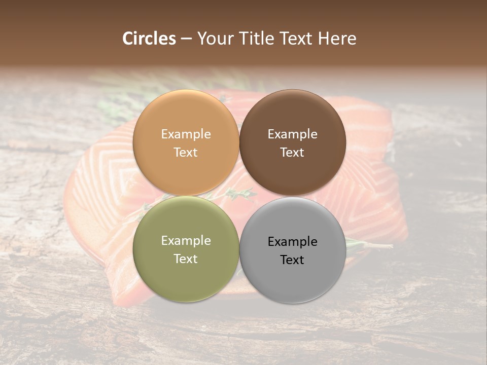 Closeup Fresh Texture PowerPoint Template