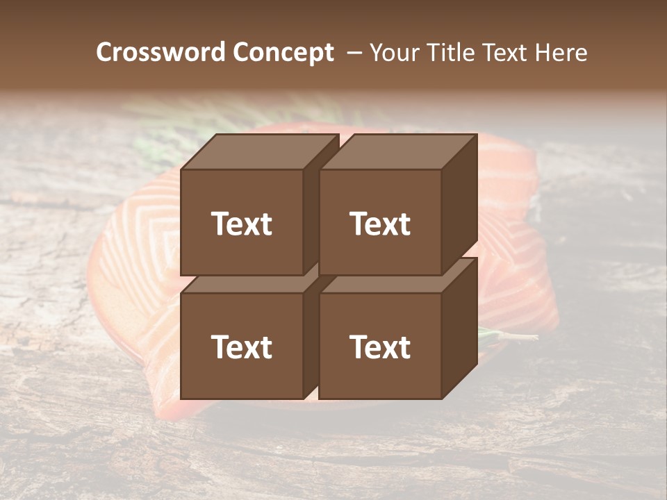 Closeup Fresh Texture PowerPoint Template