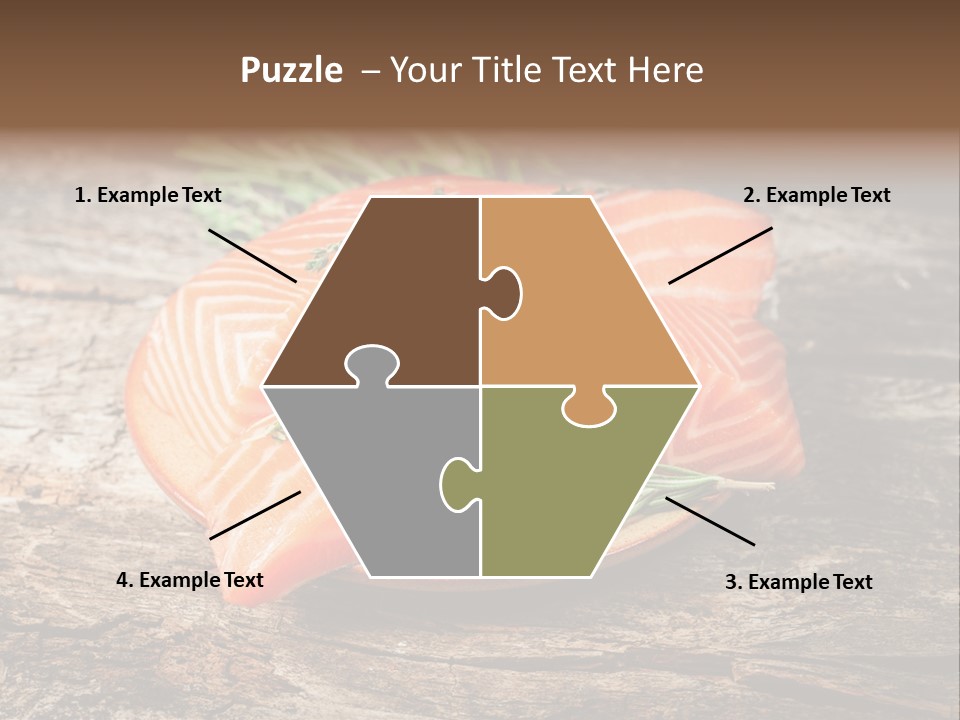 Closeup Fresh Texture PowerPoint Template