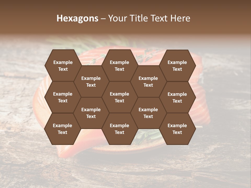 Closeup Fresh Texture PowerPoint Template