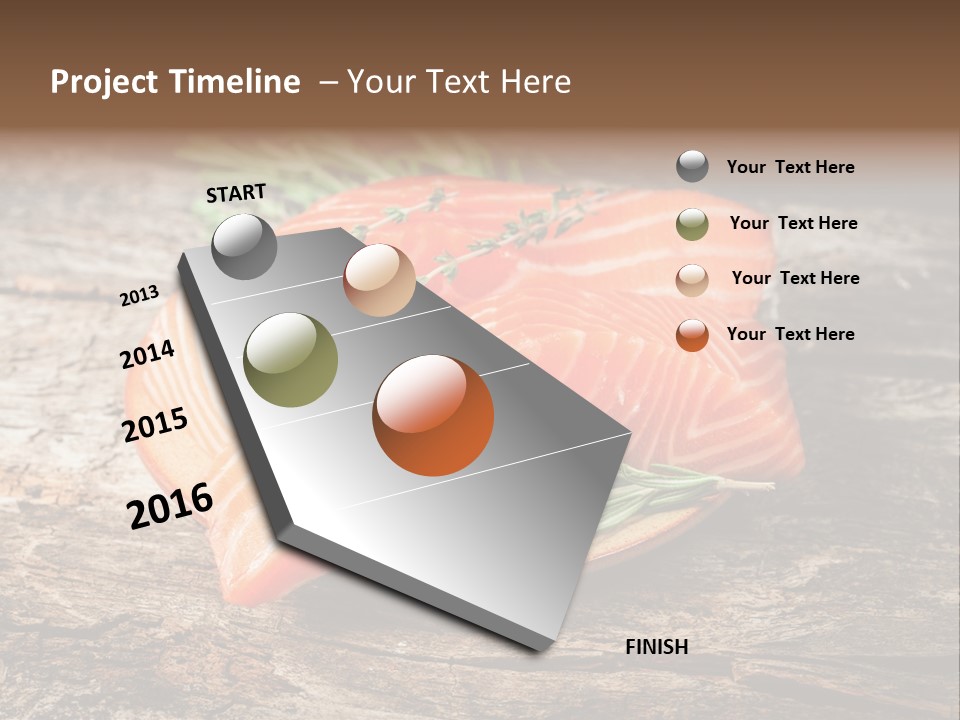 Closeup Fresh Texture PowerPoint Template
