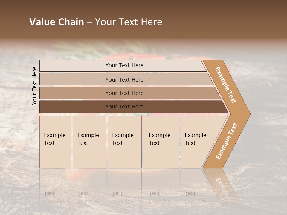 Closeup Fresh Texture PowerPoint Template