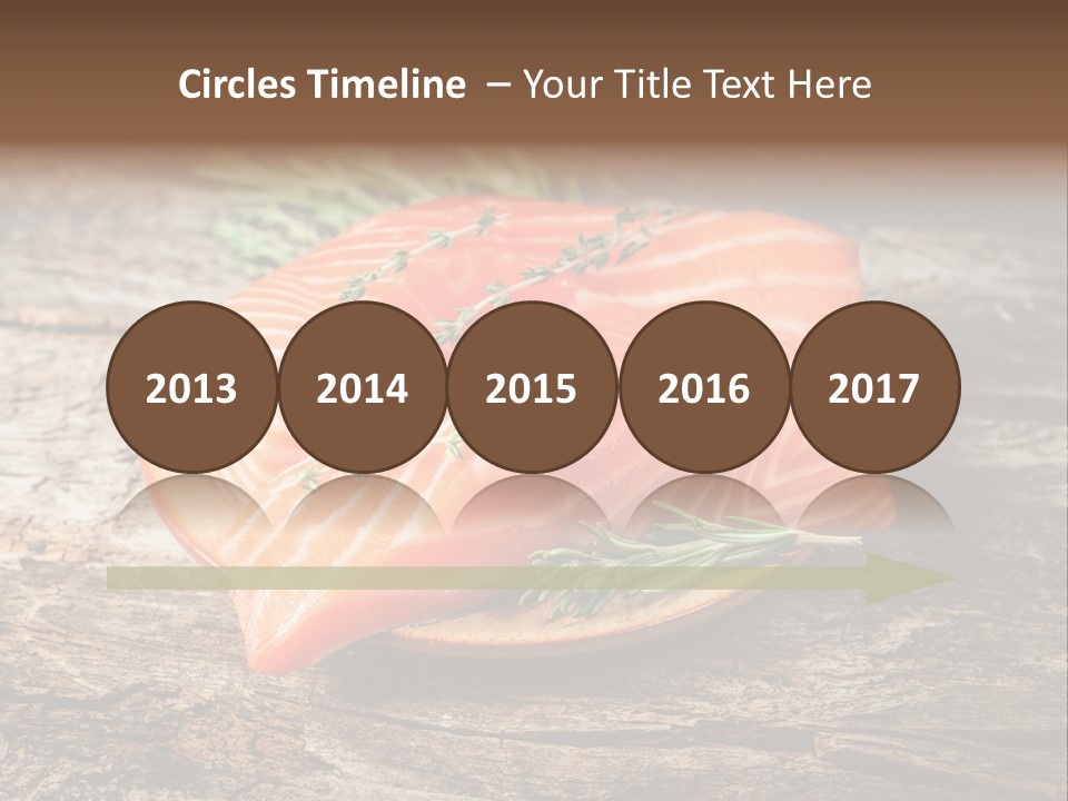 Closeup Fresh Texture PowerPoint Template