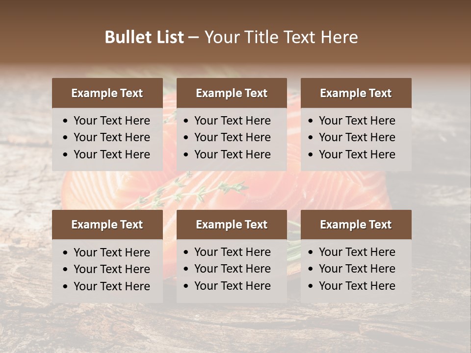 Closeup Fresh Texture PowerPoint Template