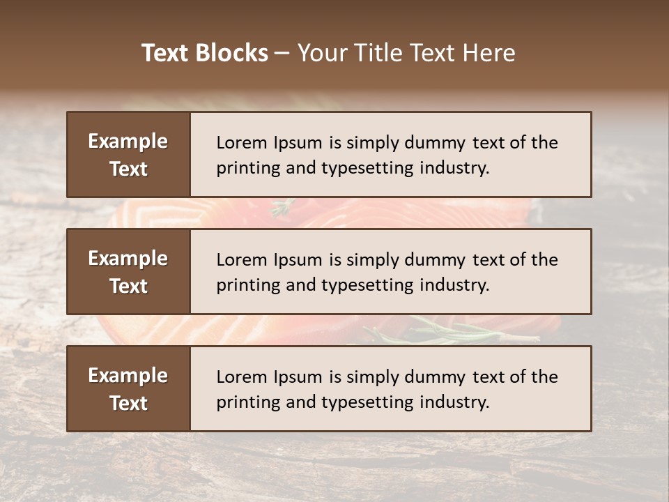 Closeup Fresh Texture PowerPoint Template