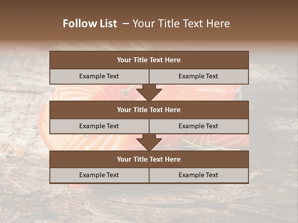 Closeup Fresh Texture PowerPoint Template