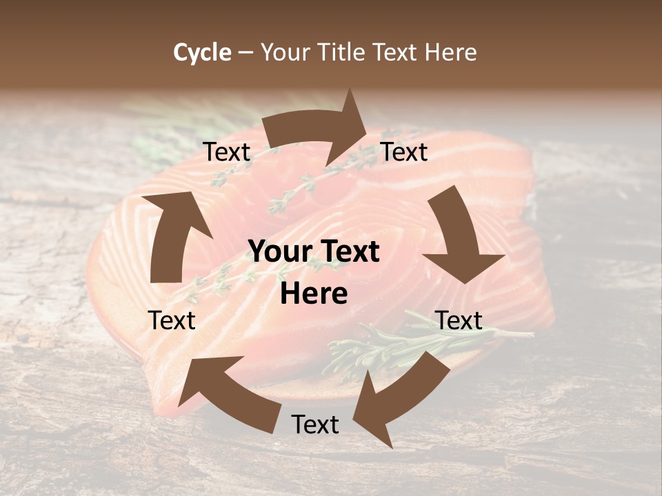 Closeup Fresh Texture PowerPoint Template