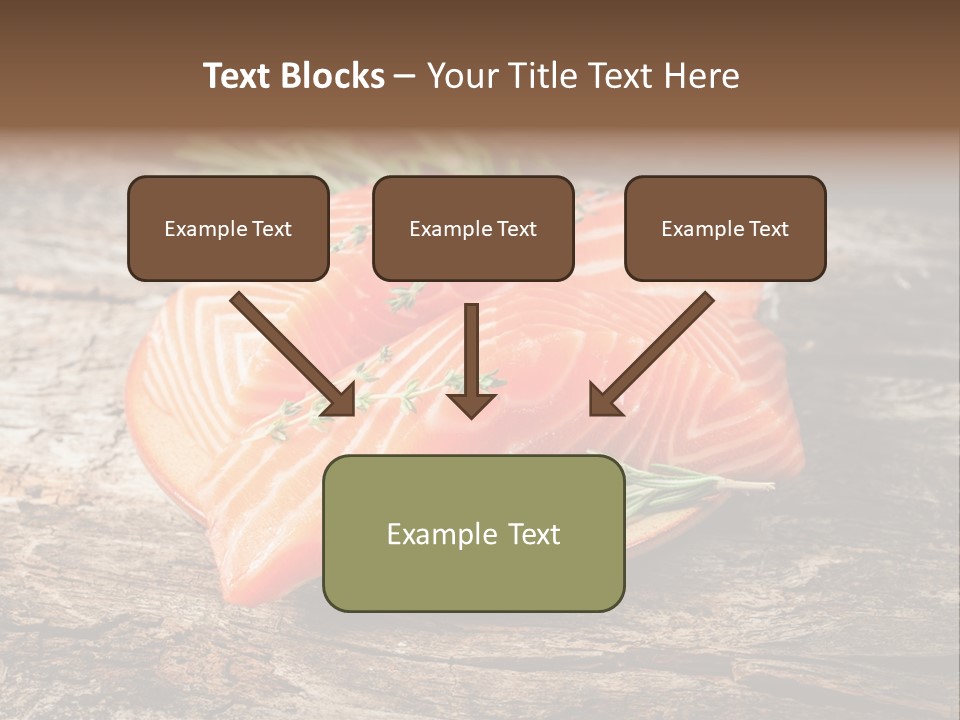 Closeup Fresh Texture PowerPoint Template