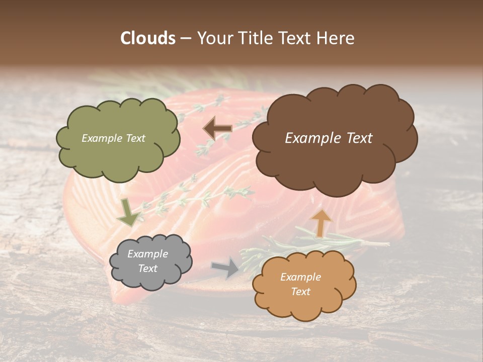 Closeup Fresh Texture PowerPoint Template