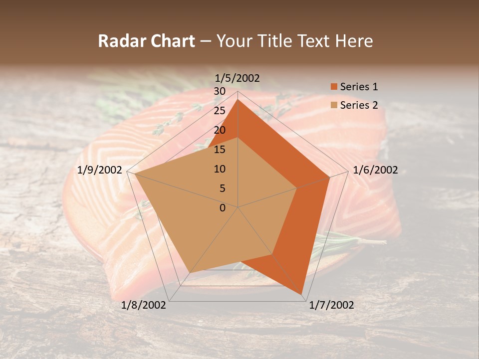 Closeup Fresh Texture PowerPoint Template