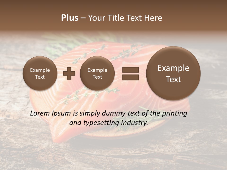 Closeup Fresh Texture PowerPoint Template