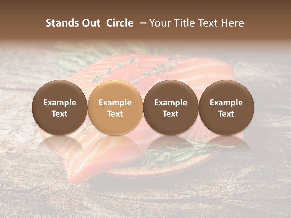 Closeup Fresh Texture PowerPoint Template