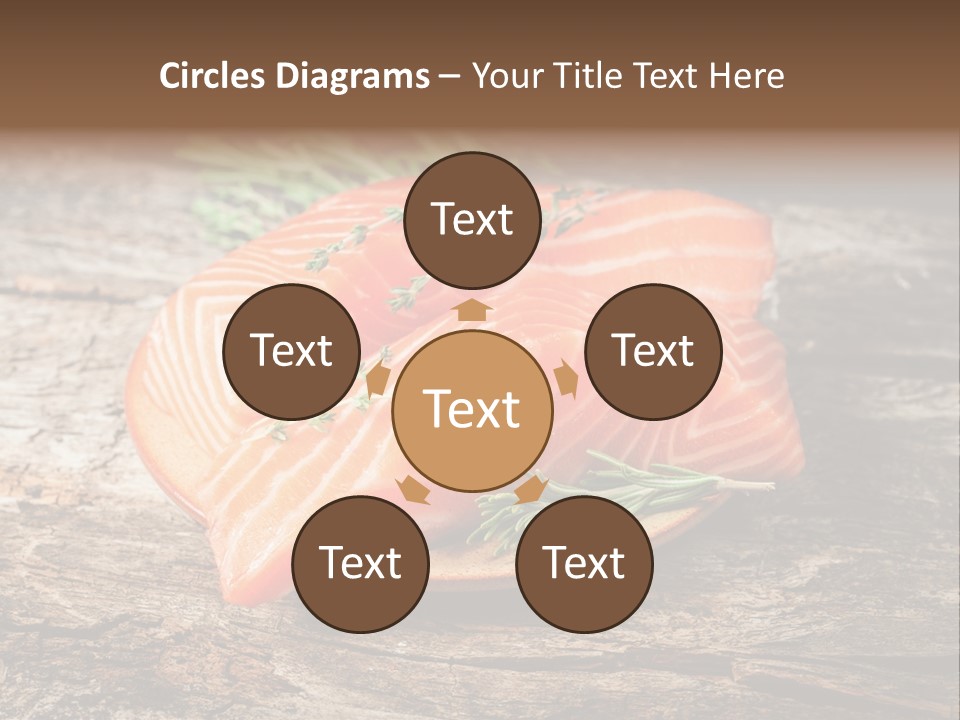 Closeup Fresh Texture PowerPoint Template