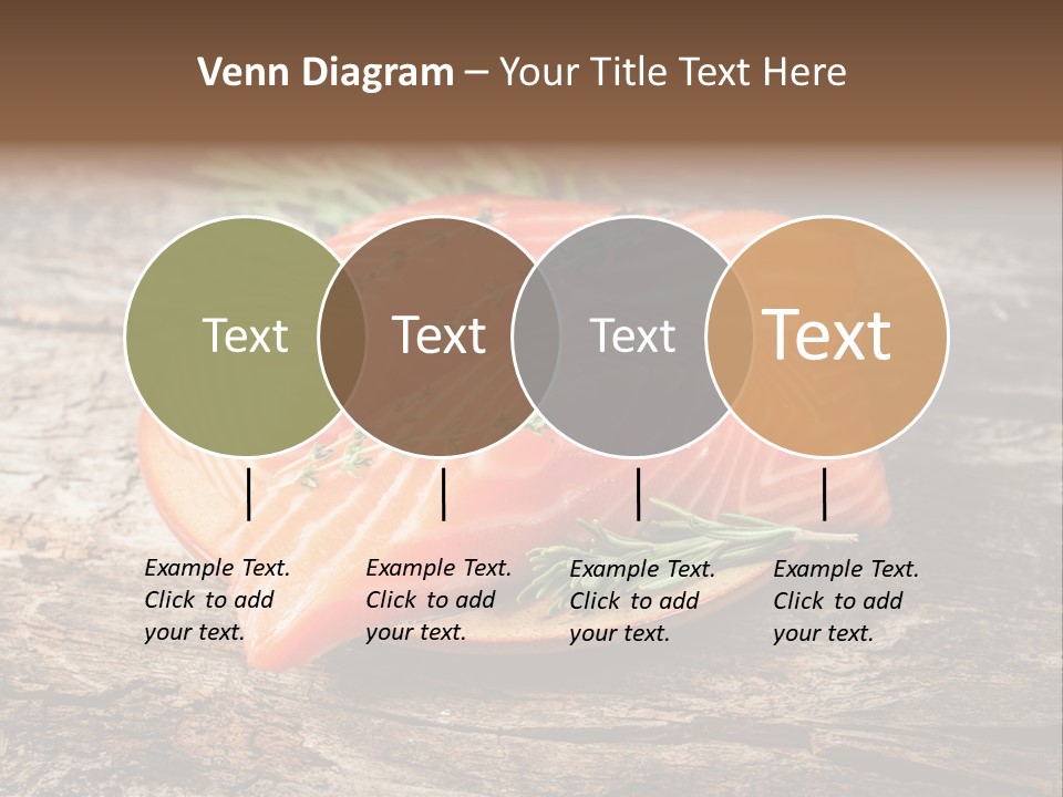 Closeup Fresh Texture PowerPoint Template