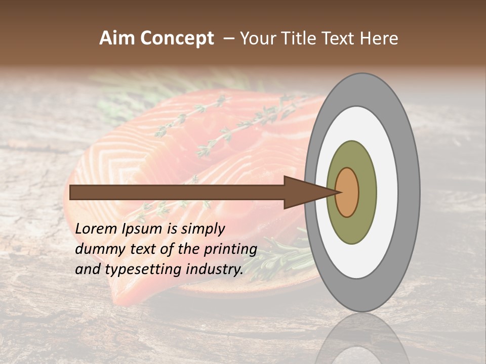 Closeup Fresh Texture PowerPoint Template