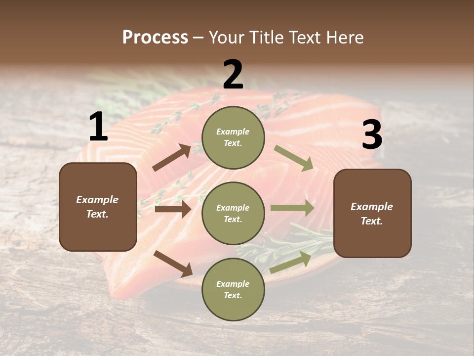 Closeup Fresh Texture PowerPoint Template