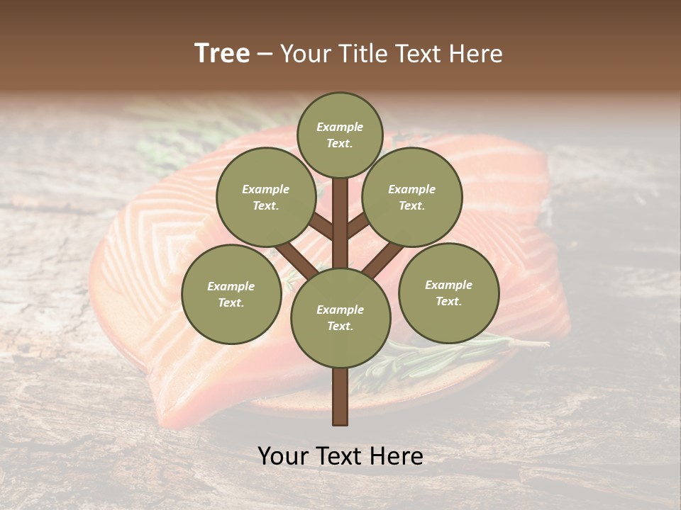 Closeup Fresh Texture PowerPoint Template