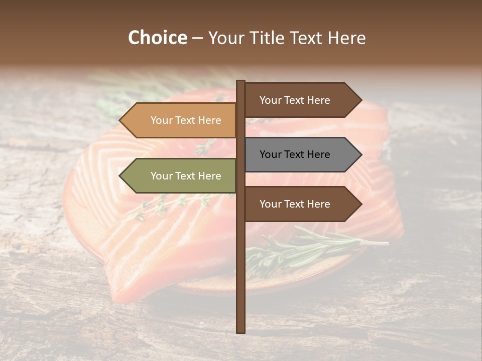 Closeup Fresh Texture PowerPoint Template