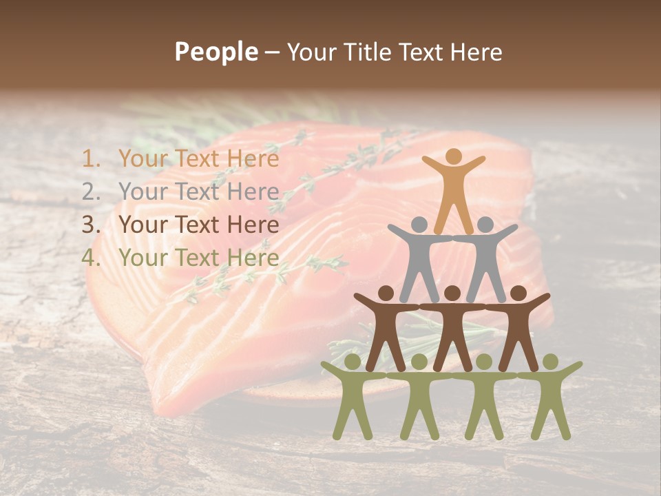 Closeup Fresh Texture PowerPoint Template