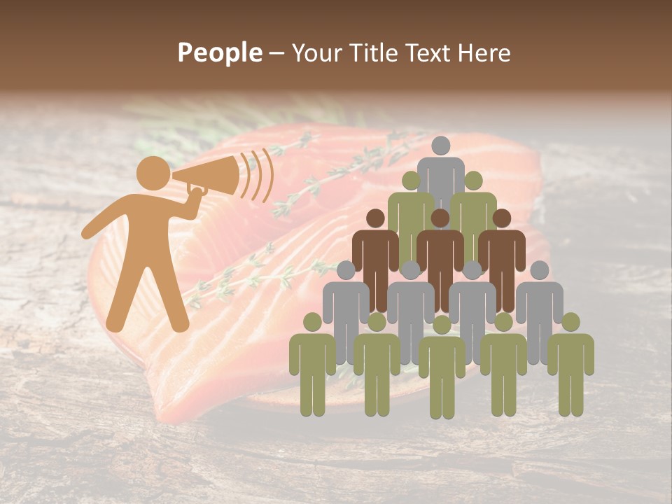 Closeup Fresh Texture PowerPoint Template