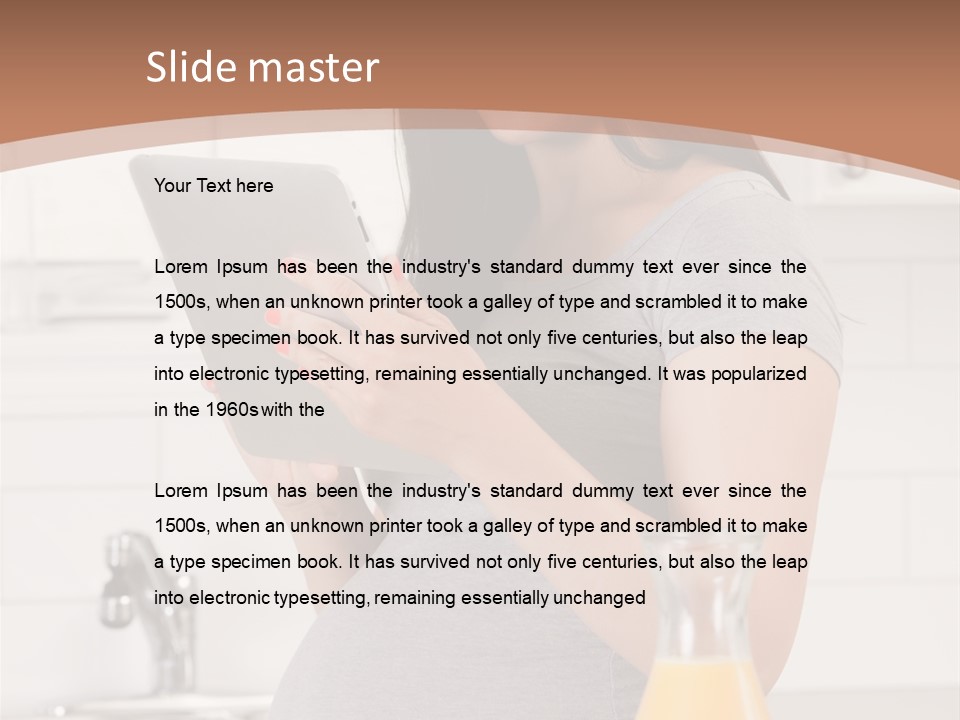 Healthy Wireless Baby PowerPoint Template