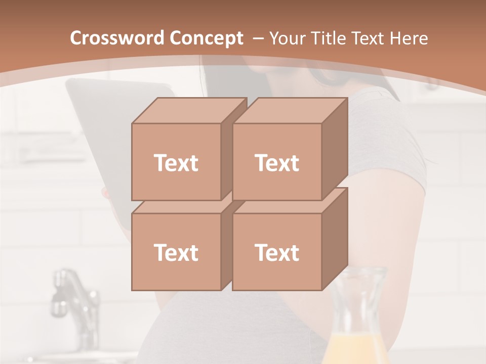 Healthy Wireless Baby PowerPoint Template