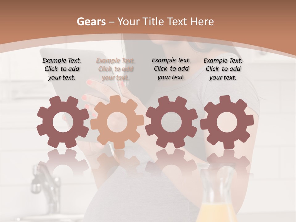 Healthy Wireless Baby PowerPoint Template