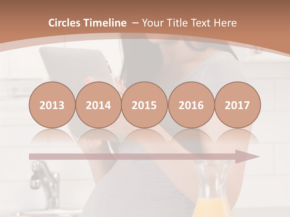 Healthy Wireless Baby PowerPoint Template