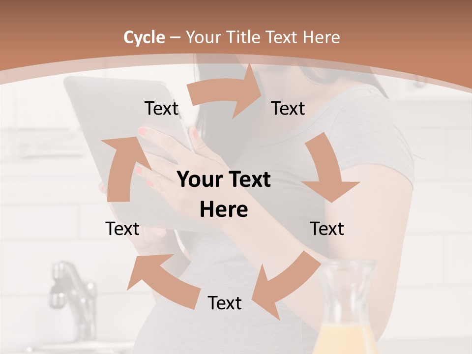 Healthy Wireless Baby PowerPoint Template