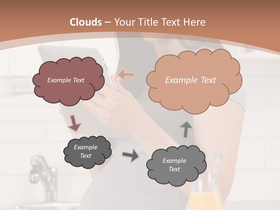 Healthy Wireless Baby PowerPoint Template
