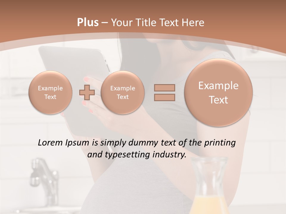 Healthy Wireless Baby PowerPoint Template