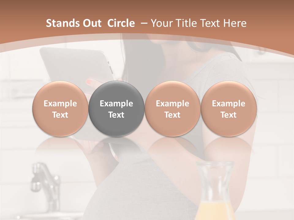 Healthy Wireless Baby PowerPoint Template